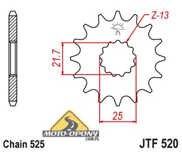 Комплект привода Yamaha TDM 850 91-95 DiD X-Ring