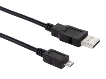 KABEL wtyk-wtyk USB na MICRO USB microUSB 1,8m Fv