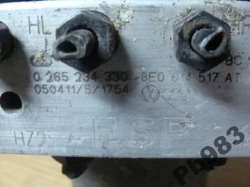 ABS ESP AUDI A4 8E0614517AT , 8E0910517B !!!
