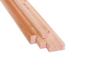 Kantówka krawędziak legar 4,5x8x250 cm MODRZEW