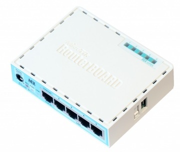 RouterBOARD 750G r3 hEX (880МГц) Гигабитный, MikroTik