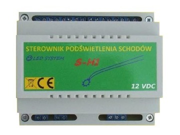 STEROWNIK OŚWIETLENIA SCHODÓW LED SCHODOWY NOWY