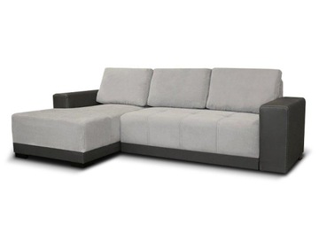 Narożnik kanapa rozkładana sofa DALLAS sprężyny