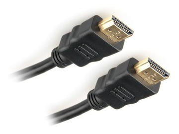 Kabel HDMI -HDMI 0.5m v1.4 3D 4K krótki akyga