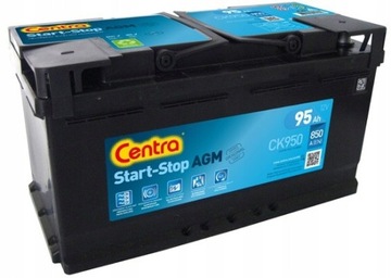 Akumulator Centra Start Stop CK950 95Ah 850A P+