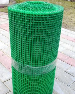 SIATKA OGRODZENIOWA RABATOWA 0,4x25m plastikowa