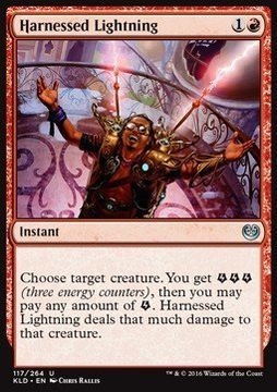 Harnessed Lightning - obrażenia za energię @@@@