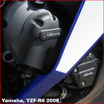 НАБОР ИЗ 3 КРЫШЕК ДВИГАТЕЛЯ YAMAHA R6 2006-2023 гг.