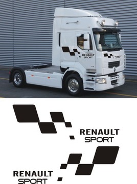 Renault Sport naklejki naklejka kabina kolory