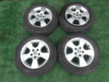 КОЛЕСА ДИСКИ ШИНЫ 1Z0601025 195/65R15 OCTAVIA II 1Z