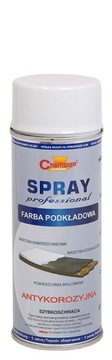 Farba Spray Lakier 400ml podkład Biały champion