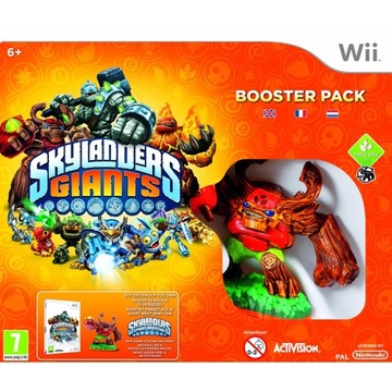 NOWE SKYLANDERS GIANTS BOOSTER PACK NINTENDO WII