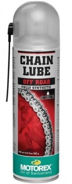 MOTOREX Smar syntetyczny do łańcucha CHAIN LUBE 500ml Off-Road Cross/Enduro