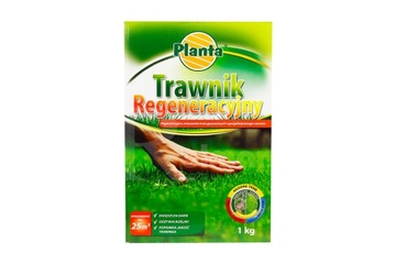 Trawa z Nawozem 1kg Granulowany Nawóz Nasiona Traw do regeneracji Planta