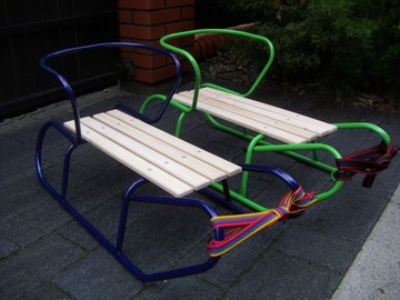 фото ориг. №3, Polish powerful metallic suspension beam standard with backrest