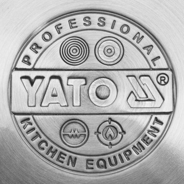 СКОВОРОДА ГАСТРОНОМИЧЕСКАЯ YATO ИНДУКЦИОННАЯ ГАЗ PRO 40СМ