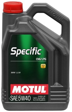 MOTUL OIL 5W-40 SPECIFIC 5L CNG/LPG C3