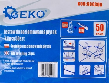 фото ориг. №5, Calipers/ clip to regulation slabs geko 50 pcs.