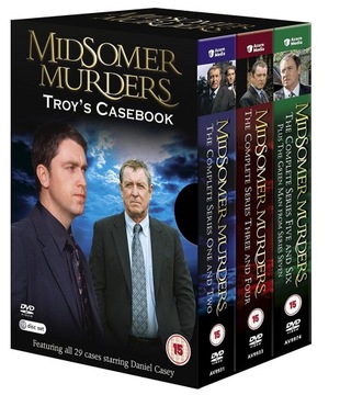 .Morderstwa w Midsomer Midsomer Murders sezony 1-6 19 x DVD Troy's Casebook