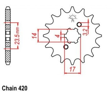 КОМПЛЕКТ ПРИВОДОВ DRIVE APRILIA RS 50 RX 50 06-09