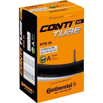 CONTINENTAL TUBE 26x1,75/2,50 MTB AV (Schrader) A40