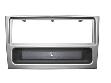 RAMKA OPEL 1DIN Vivaro Combo C Omega B SREBRNA