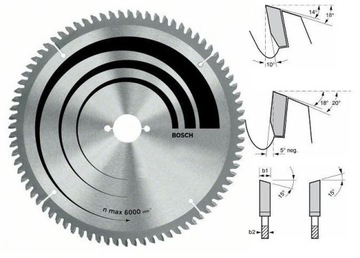 Tarcza pila widiowa do drewna BOSCH 315 mm 48z