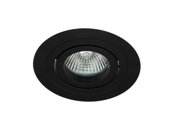 OPRAWA STROP OKRĄGŁA MR16 GU10 LED RUCHOMA CZARNA