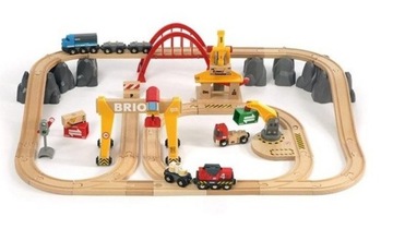 Wielki zestaw towarowy Brio - Deluxe 33097 Brio