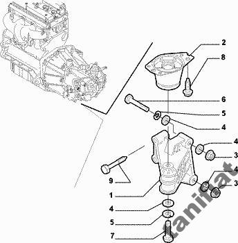 ALFA ROMEO 145 146 147 156 GT FIAT ULOŽENÍ LE 213