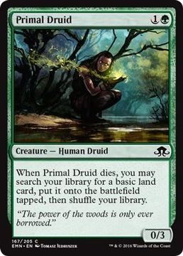 MTG 4x Primal Druid