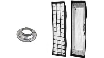 SXG22X90 SOFTBOX 22x90cm SIATKA GRID 2 DYFUZORY