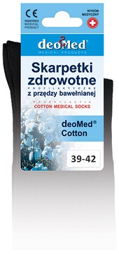 Skarpetki Zdrowotne Bezuciskowe Bawełna 39-42