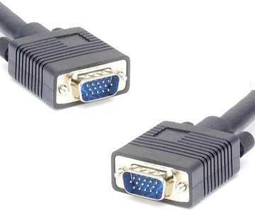 Kabel VGA do monitora z wejściem D-Sub 15m Ferryt