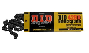 ŁAŃCUCH NAPĘD DID 428 D 124 KAWASAKI KMX 125 86-03