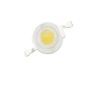 10szt DIODA LED 1W CIEPŁA 350mA 3000-3500K epistar