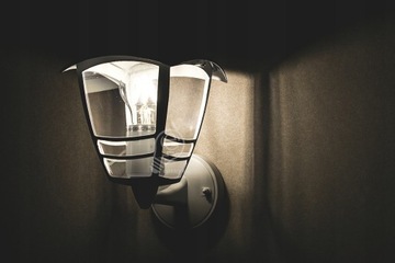 Настенный светильник Philips для сада белый E27 60 Вт