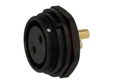 GNIAZDO 2 pin 10mm2 IP68 50A 500V Weipu