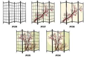 КОМНАТНАЯ ширма, ДЕКОРАТИВНАЯ СТЕНА, ЯПОНСКИЙ СТИЛЬ