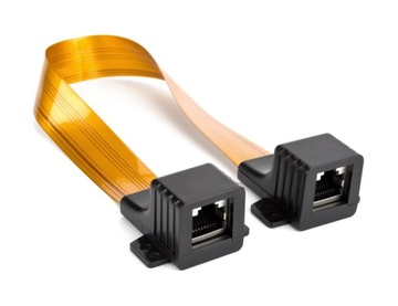 Przejściówka okienna Ultra Slim ETHERNET LAN RJ-45