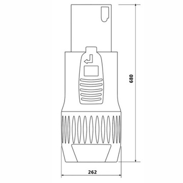 Roxtone RP031 4-контактный разъем динамика Speakon