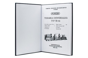 Dokumentacja techniczna DTR tokarka TR 90