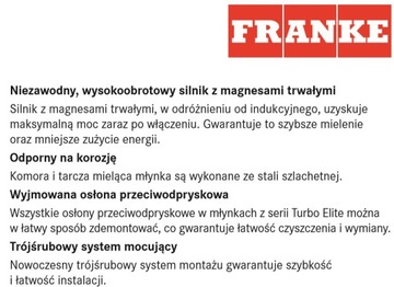 Измельчитель отходов FRANKE TE-75 + переключатель