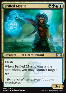 Frilled Mystic - kontra i stwór @@@@