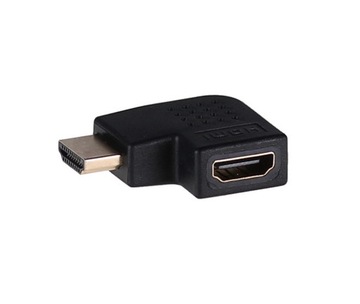 ADAPTER PRZEJŚCIÓWKA HDMI kątowy LEWY 90 stopni