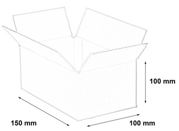 КОРОБКА 150x100x100 мм КОРОБКА 50 шт.