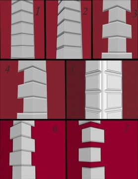 Штукатурка из пенополистирола, планки, фасадные и угловые бобышки, декоры