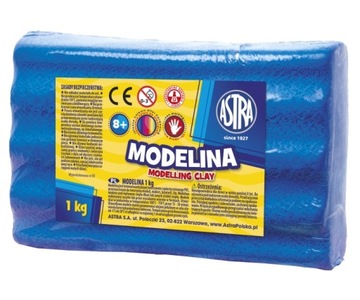 Modelina Astra 1 kg Niebieska