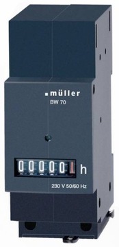 Licznik motogodzin godzin pracy Muller AC 230V