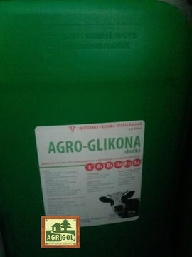 AGRO-GLIKONA ,glikol + słodzik, ketoza bydło 25kg